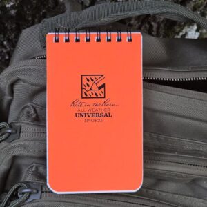 Rite in the Rain - Top Spiral Notebook Orange
