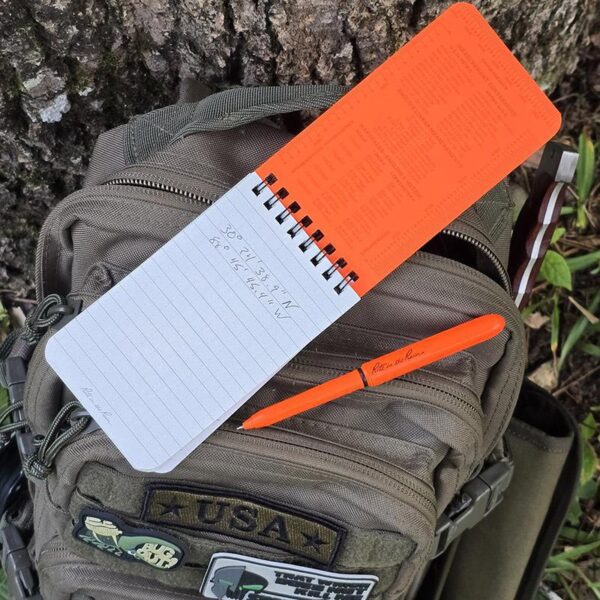 Rite in the Rain - Top Spiral Notebook Orange - Image 4